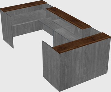Reception desk u-shape