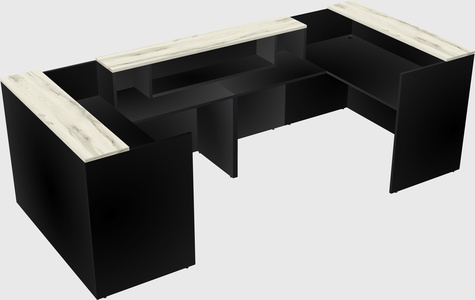 Reception desk u-shape