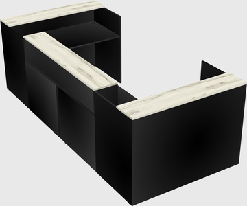 Reception desk u-shape