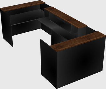 Reception desk u-shape