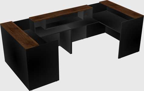 Reception desk u-shape