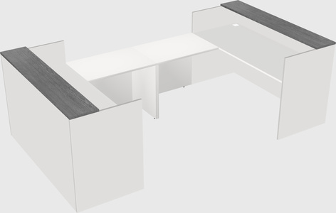 Reception desk u-shape