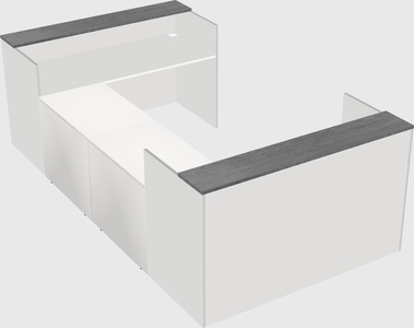Reception desk u-shape