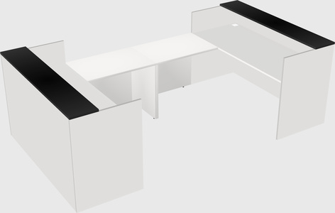 Reception desk u-shape