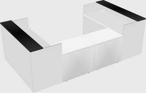 Reception desk u-shape