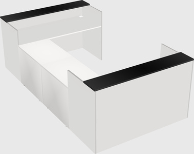 Reception desk u-shape