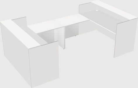 Reception desk u-shape