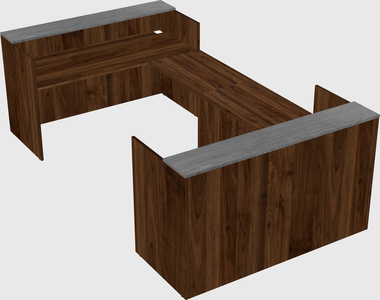 Reception desk u-shape