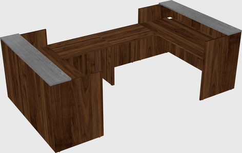 Reception desk u-shape