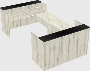 Reception desk u-shape