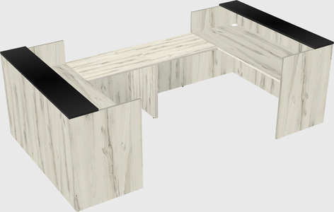 Reception desk u-shape