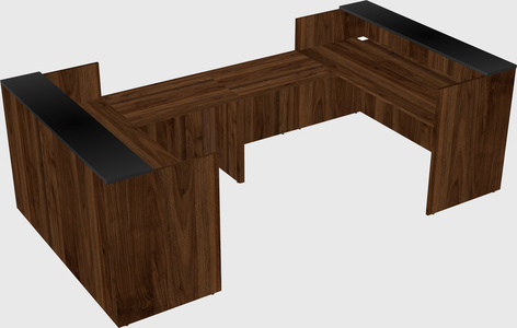 Reception desk u-shape