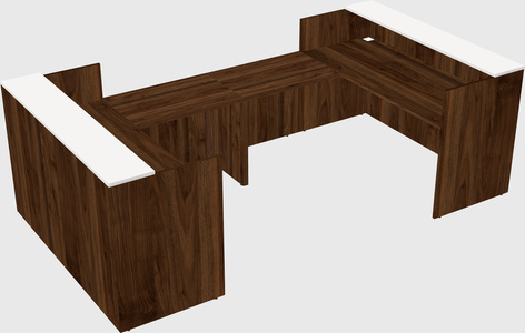 Reception desk u-shape