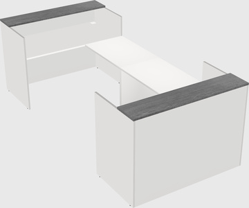 Reception desk u-shape