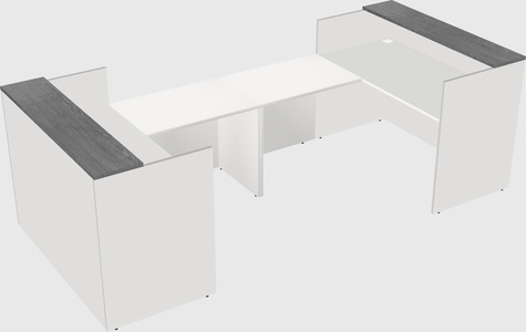 Reception desk u-shape