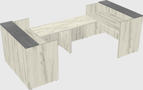 Reception desk u-shape