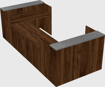 Reception desk u-shape