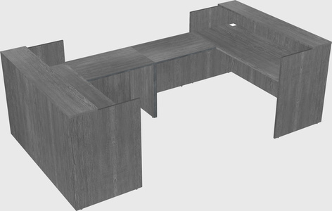 Reception desk u-shape