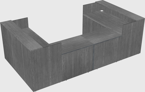 Reception desk u-shape