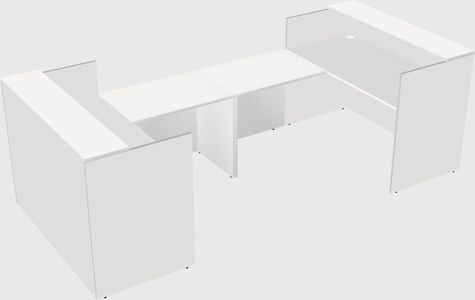 Reception desk u-shape