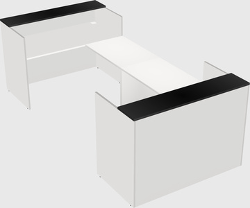 Reception desk u-shape