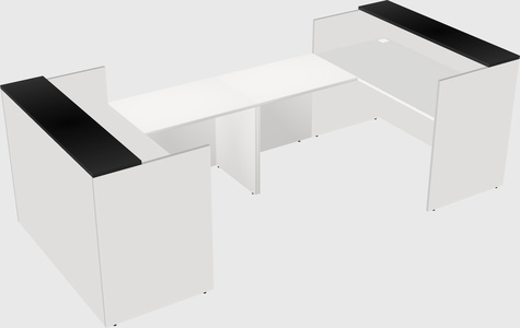 Reception desk u-shape