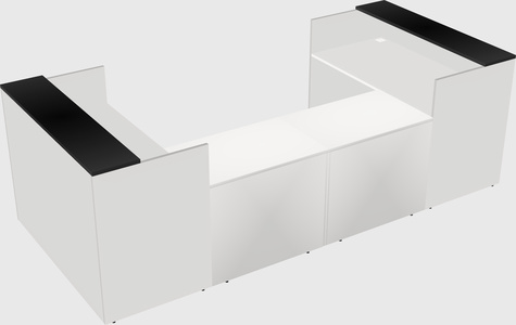 Reception desk u-shape