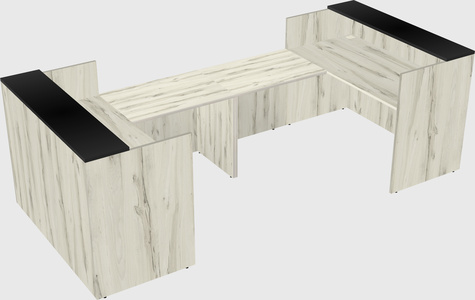Reception desk u-shape