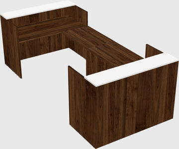 Reception desk u-shape
