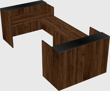 Reception desk u-shape