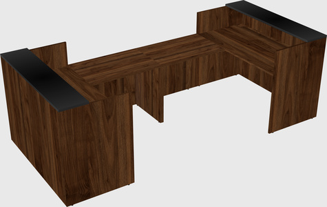 Reception desk u-shape