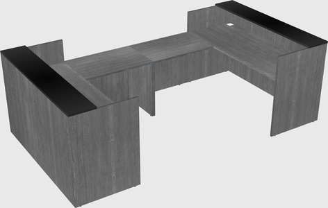 Reception desk u-shape