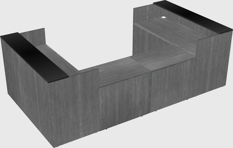 Reception desk u-shape
