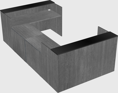 Reception desk u-shape