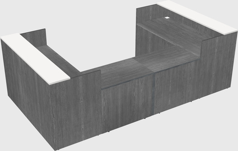 Reception desk u-shape