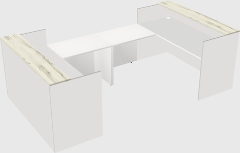 Reception desk u-shape