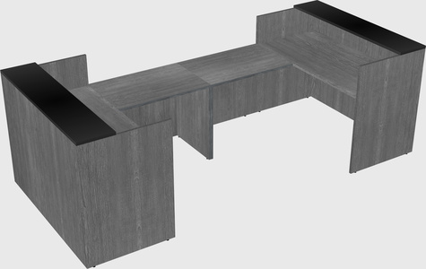 Reception desk u-shape