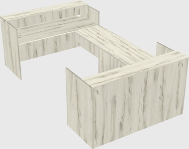 Reception desk u-shape