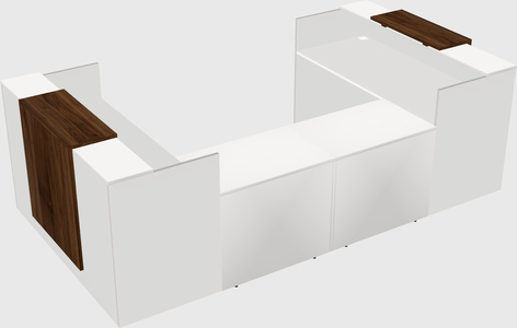 Reception desk u-shape