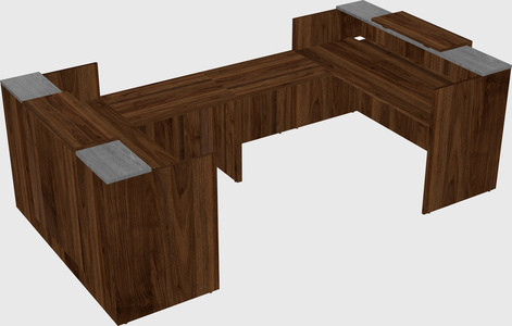 Reception desk u-shape