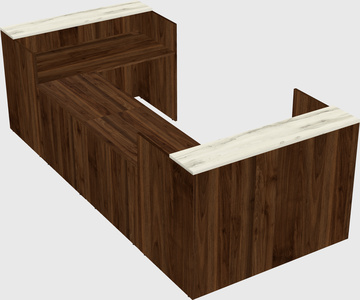 Reception desk u-shape