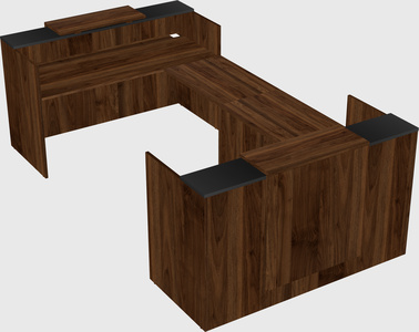 Reception desk u-shape
