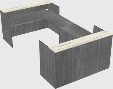 Reception desk u-shape