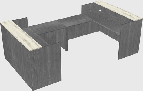 Reception desk u-shape
