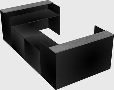 Reception desk u-shape