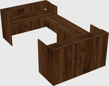 Reception desk u-shape