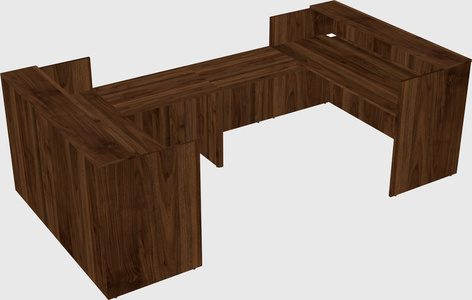 Reception desk u-shape