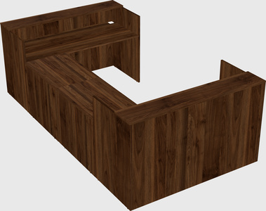 Reception desk u-shape