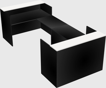 Reception desk u-shape