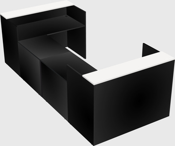 Reception desk u-shape